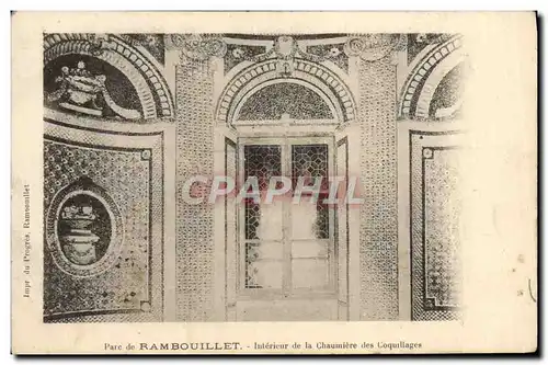 Cartes postales Rambouillet Interieur De La Chaumiere des Coquillages