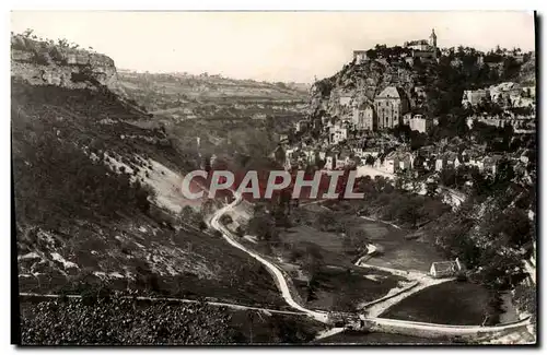 Cartes postales moderne Rocamadour Vue Generale