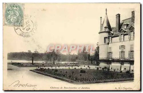 Cartes postales Chateau De Rambouillet Et Jardins