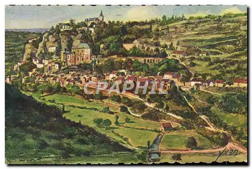 Cartes postales Rocamadour Vue Generale