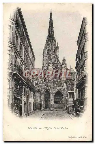 Cartes postales Rouen L&#39Eglise Saint Maclou