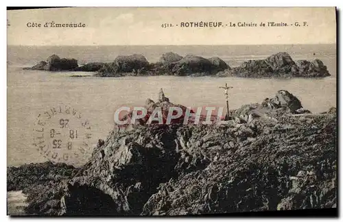 Cartes postales Rotheneuf Le Calvaire De I&#39Ermite