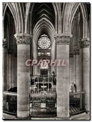 Cartes postales moderne Reims La Cathedrale Notre Dame La Nef Vue Du Choeur