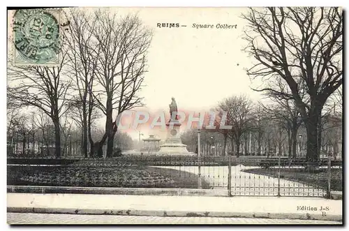 Cartes postales Reims Square Colbert