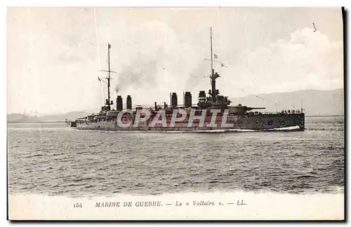 Cartes postales Marine de Guerre Le Voltaire
