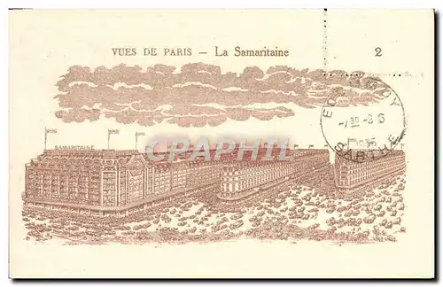 Cartes postales Paris La Samantaine