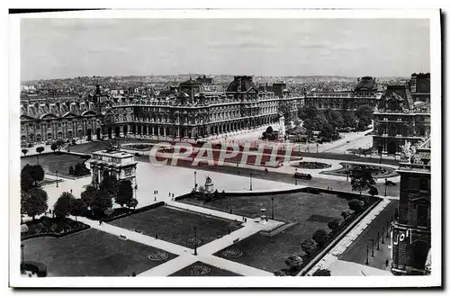 Cartes postales moderne Paris En Flanant Perspective sur la place du Carrousel