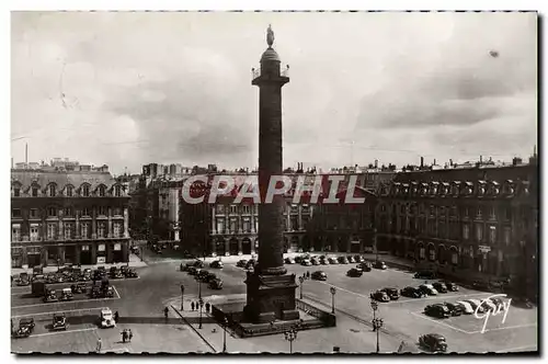 Moderne Karte Paris Et Ses Merveilles Place Vendome et colonne de la Grande Armee