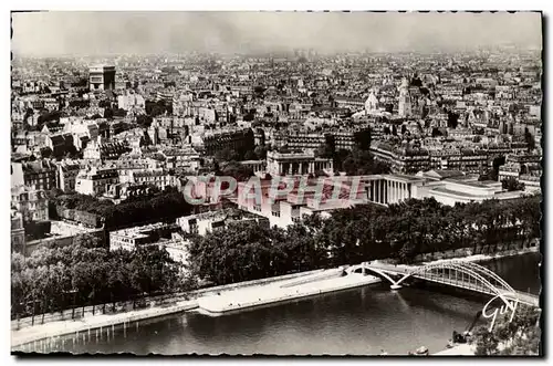 Cartes postales moderne Paris Et Ses Merveilles Panorama Sur Paris vue prise de la Tour Eiffel