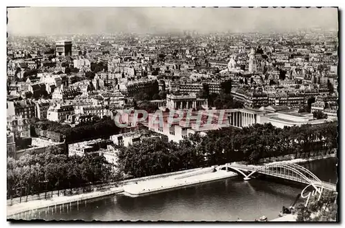Moderne Karte Paris Et Ses Merveilles Panorama Sur Paris vue prise de la Tour Eiffel