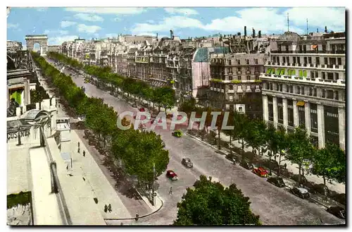 Cartes postales moderne Paris Les Champs Elysees