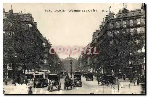 Cartes postales Paris Avenue de L&#39Opera