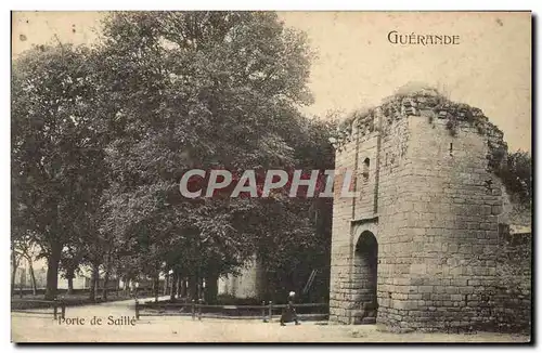 Ansichtskarte AK Guerande Porte de Saille