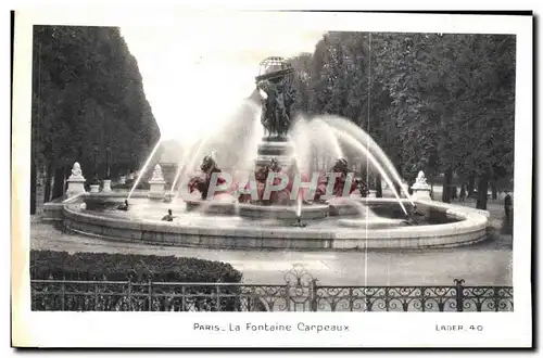 Cartes postales Paris La fontaine Carpeaux