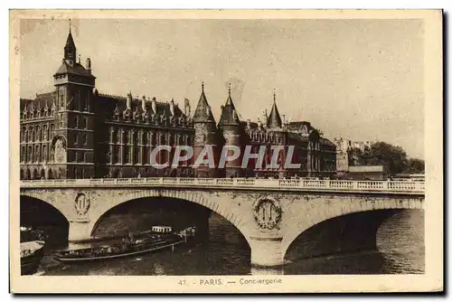 Cartes postales Paris Conciergerie