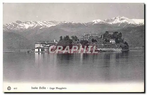 Cartes postales Isola Bella Lago Maggiore