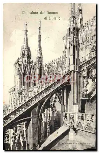 Cartes postales Milano Il Duomo