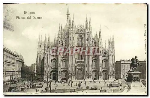 Ansichtskarte AK Milon Piazza del Duomo