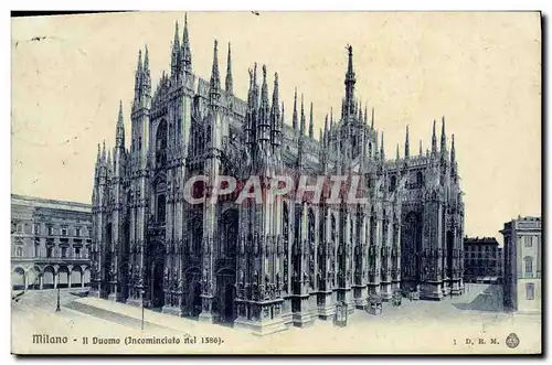 Cartes postales Milon Il Duomo