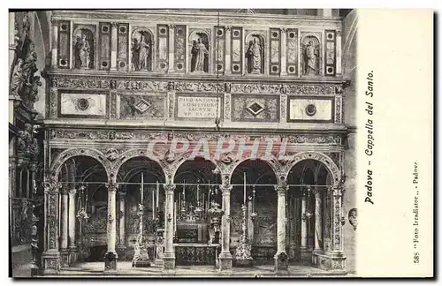 Cartes postales Padova Cappella del Santo