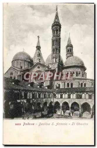 Cartes postales Padova Basilica di S Antonio Il Chiostro