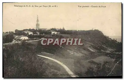 Cartes postales Pelerinage de Notre dame De Sion Par Praye