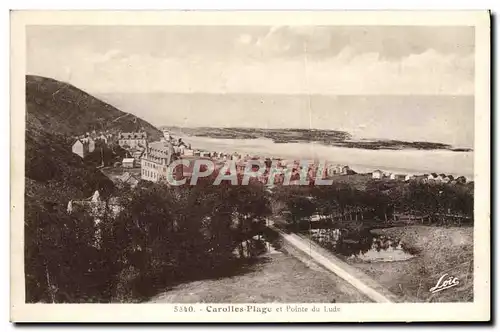 Cartes postales Carolles Plage et Pointe du Lude