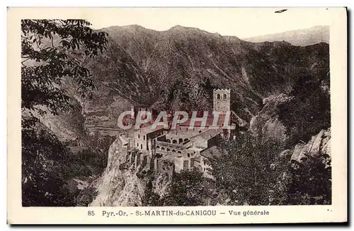 Cartes postales St Martin du Canigou Vue Generale