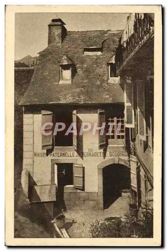 Cartes postales Lourdes Maison paternelle de Bernadette Soubirous