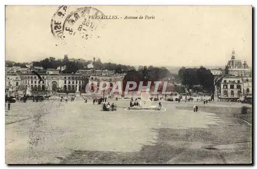 Cartes postales Versailles Avenue de Paris