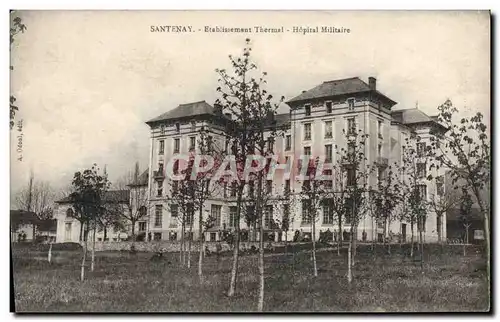 Ansichtskarte AK Santenay Etablissement Themal Hopital militaire