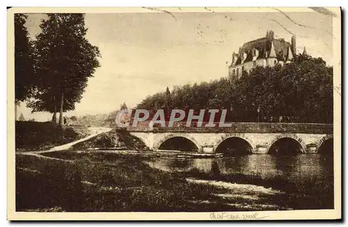 Ansichtskarte AK Chateauroux Le Pont Saint Christophe et la chateau Raoul K