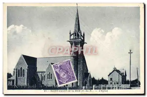 Cartes postales Saint Jauut de la Mer L'Eglise