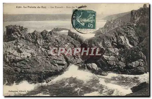 Cartes postales La Pointe du Raz Les Tunnels Baie des Trepasses