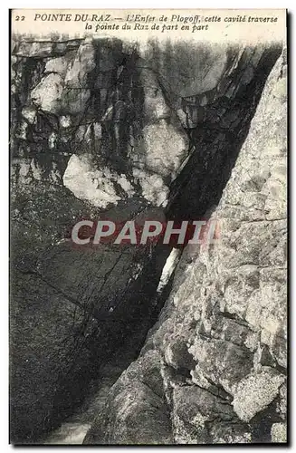 Cartes postales Pointe Du Raz L&#39Enfer de Plogoff