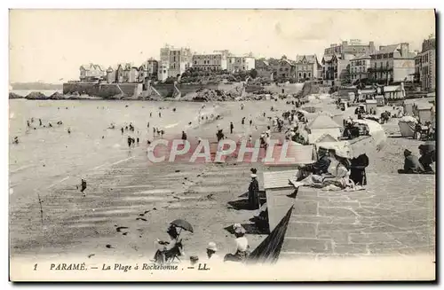 Cartes postales Parame La plage a Rochebonne