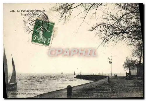 Cartes postales Le Pouliguen Barque de Peche