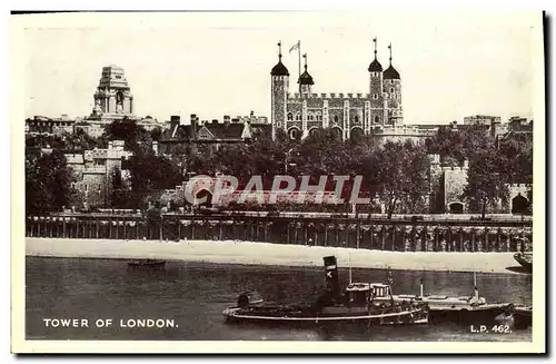 Cartes postales Tower of London Bateau