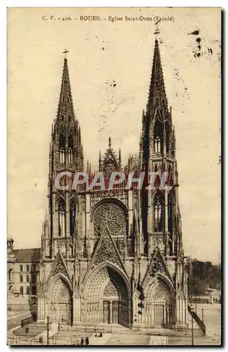 Cartes postales Rouen Eglise Saint Ouen