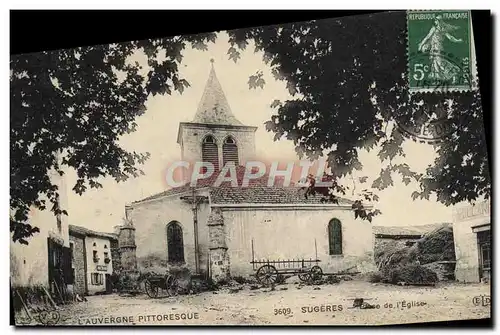 Cartes postales Sugeres Eglise
