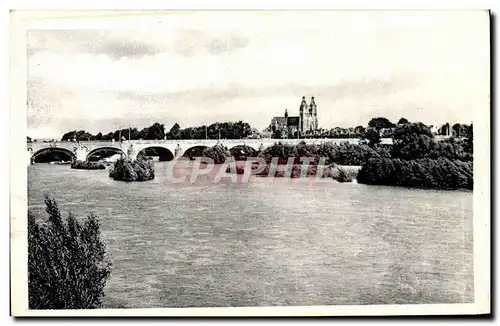 Cartes postales Tours Vue Generale Prise de St Cyr