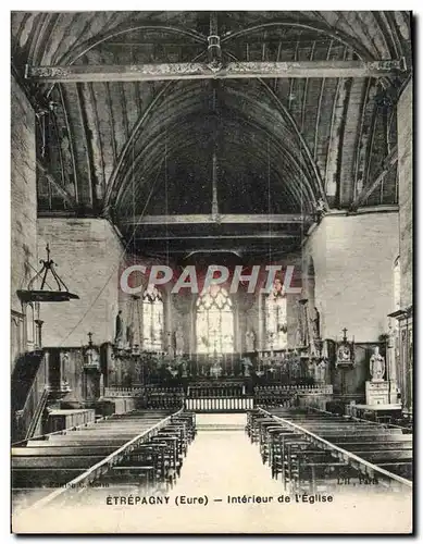 Cartes postales Etrepagny Interieur de L'Eglise