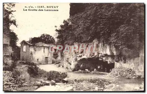 Cartes postales Royat La Grotte des Laveuses