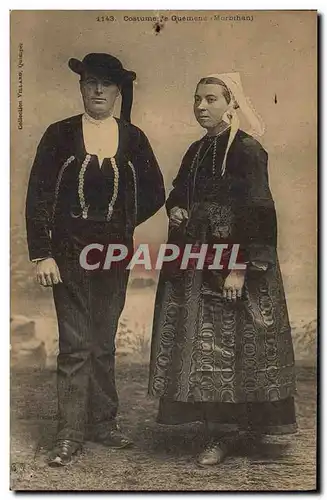 Cartes postales Costume de Guemene Folklore