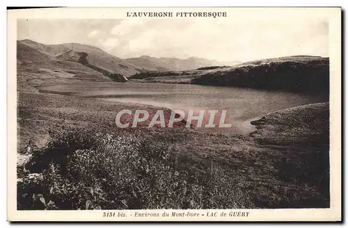 Cartes postales Environs du Mont Dore Lac de Guery