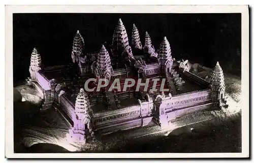 Ansichtskarte AK Exposition Coloniale Internationale Paris Indochine Angkor Vat