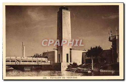 Cartes postales Exposition Internationale Paris 1937 Pavillon du tourisme