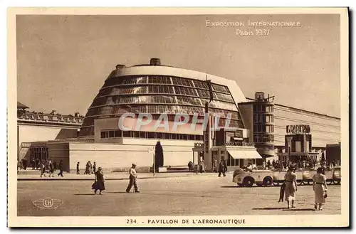 Cartes postales Exposition Internationale Paris 1937 Pavillon De l&#39aeronautique