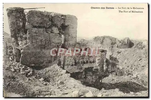 Ansichtskarte AK Chemin Des Dames Le Fort De La Malmaison Militaria