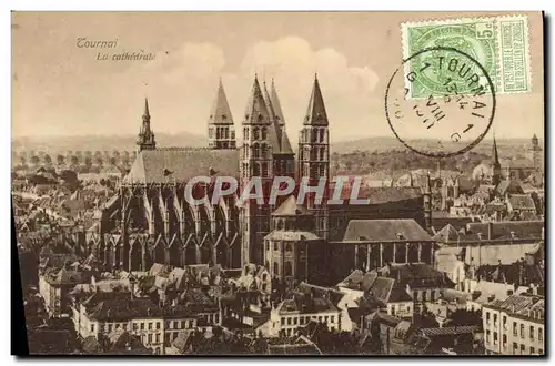 Cartes postales Tournai La Cathedrale